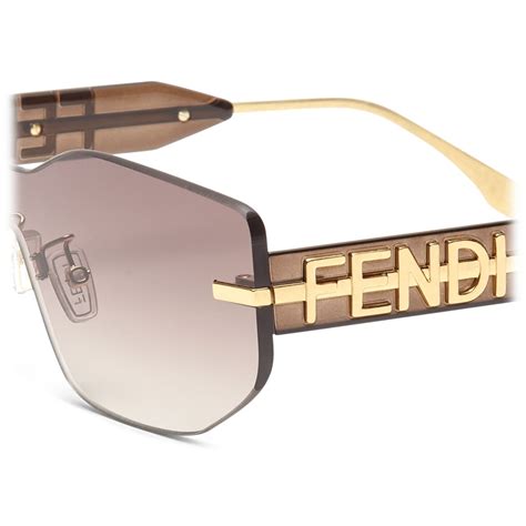 occhiali fendi rotondi|Occhiali rotondi Fendigraphy in Marrone .